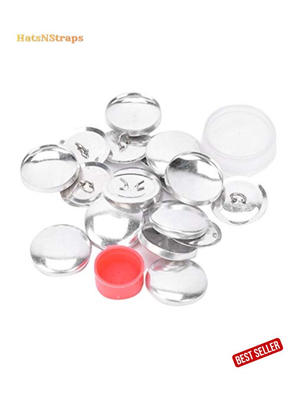 25mm Metal Cover Button Kit DIY Sewing Craft Supplies